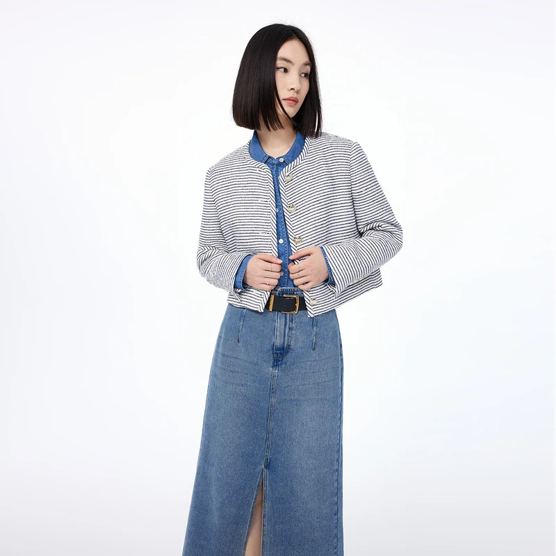 【艾美甄选】LILY秋新款女装短外套123349C3909