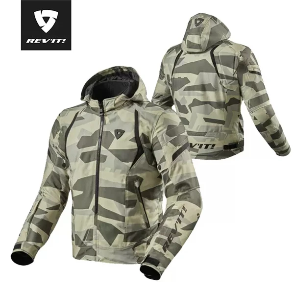 REV'IT!摩托车骑行服闪耀2四季保暖防水防摔迷彩休闲男女机车夹克