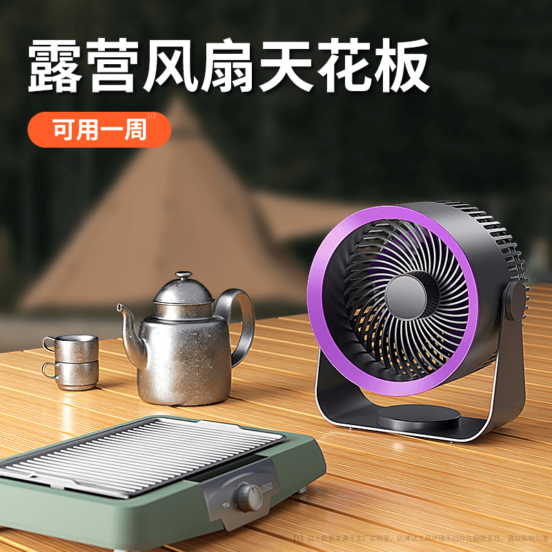 【2024新款风扇】桌面电风扇宿舍家用卧室厨房床头静音空气循环风扇