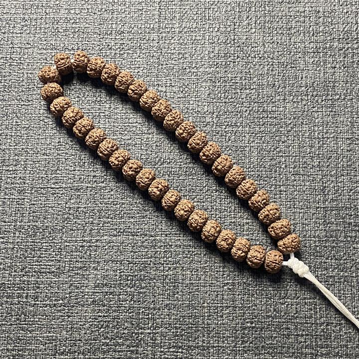 严选平头细纹原皮色小金刚手串 支持下水