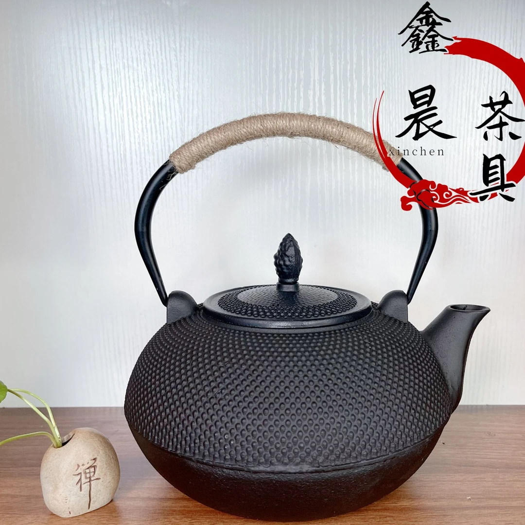 【小丁壶3.0L】家用大容量烧水壶铸铁壶围炉煮茶壶养生壶户外茶具
