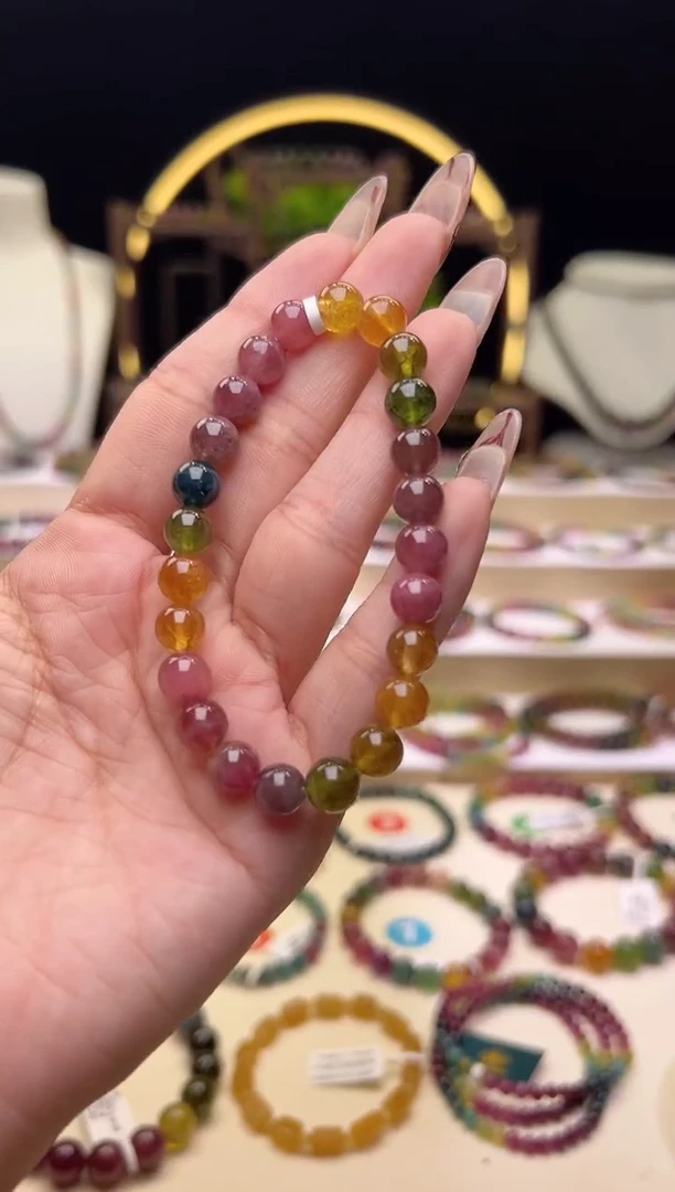 【闪购商品】碧玺/未镶嵌碧玺单圈多样性发货