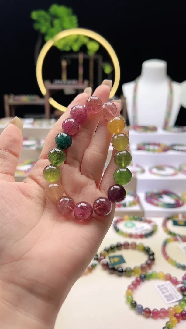 【闪购商品】碧玺/未镶嵌12+碧玺单圈F1205S4K0521