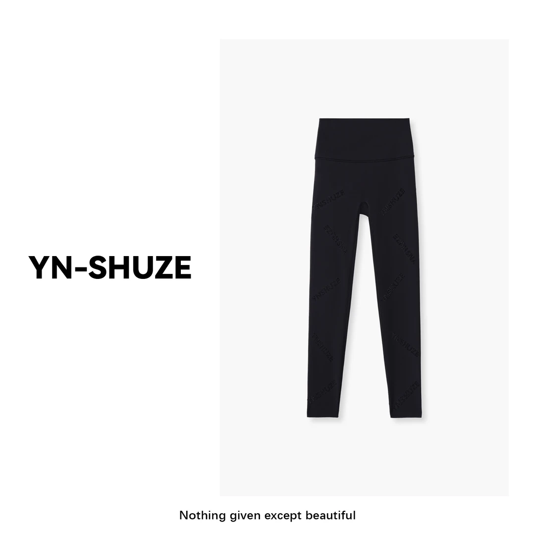 YN-SHUZE百搭日常健身嵌钻加绒瑜伽裤SZ-YNB-W016