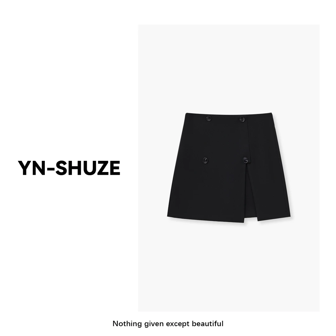 YN-SHUZE【半身腰精】秋冬气质高定开叉半裙SZ-YNB-CQ5916