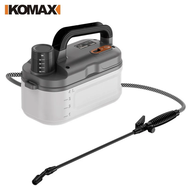 德国KOMAX电动喷雾器喷壶高压浇花消毒打药机小型园艺家用雾化喷
