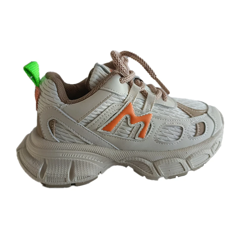 儿童运动鞋童鞋新款软底防滑耐磨透气老爹鞋小中童跑步鞋子