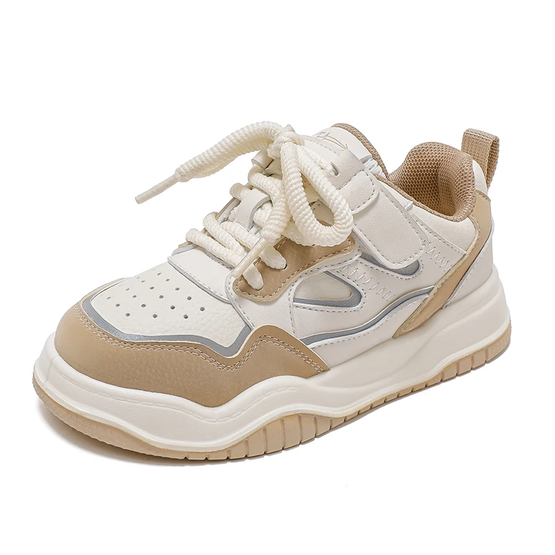 【魔术贴！偏大一码】新款防滑运动鞋厚底透气男女中大童春秋季韩版