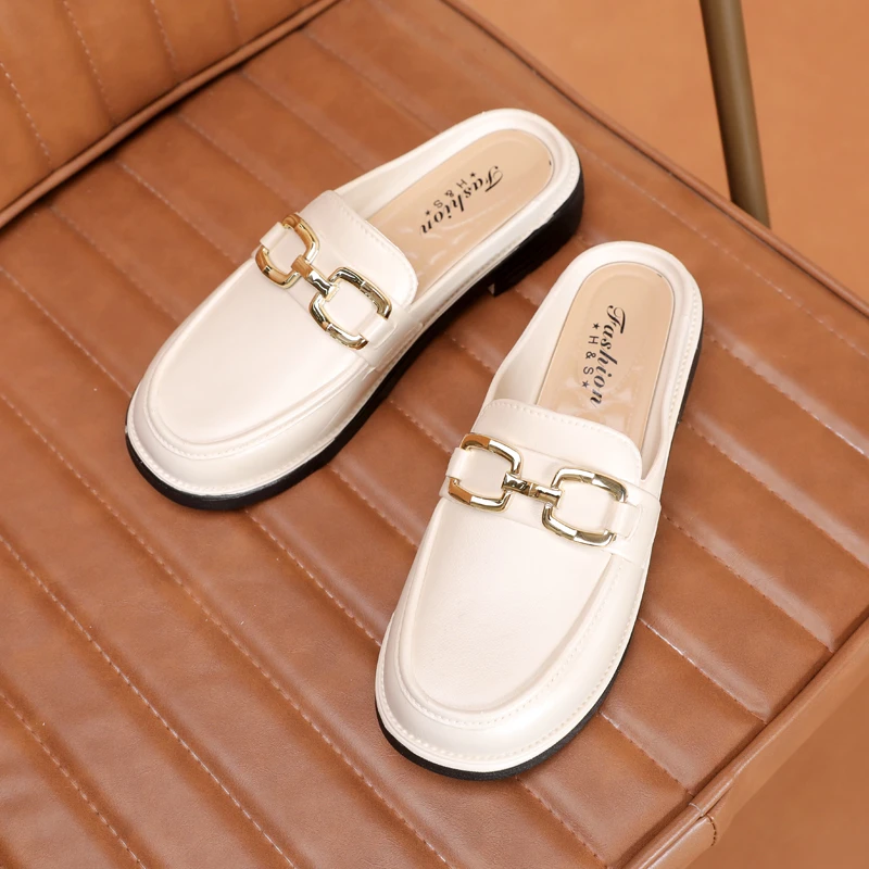 拖鞋女夏外穿网红潮流行爆款室内外包头凉鞋懒人一脚蹬百搭穆勒鞋