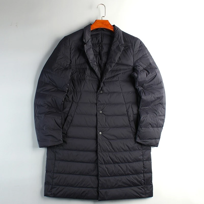 轻奢高端  中长款 宽松版 冬季保暖 男士棉服