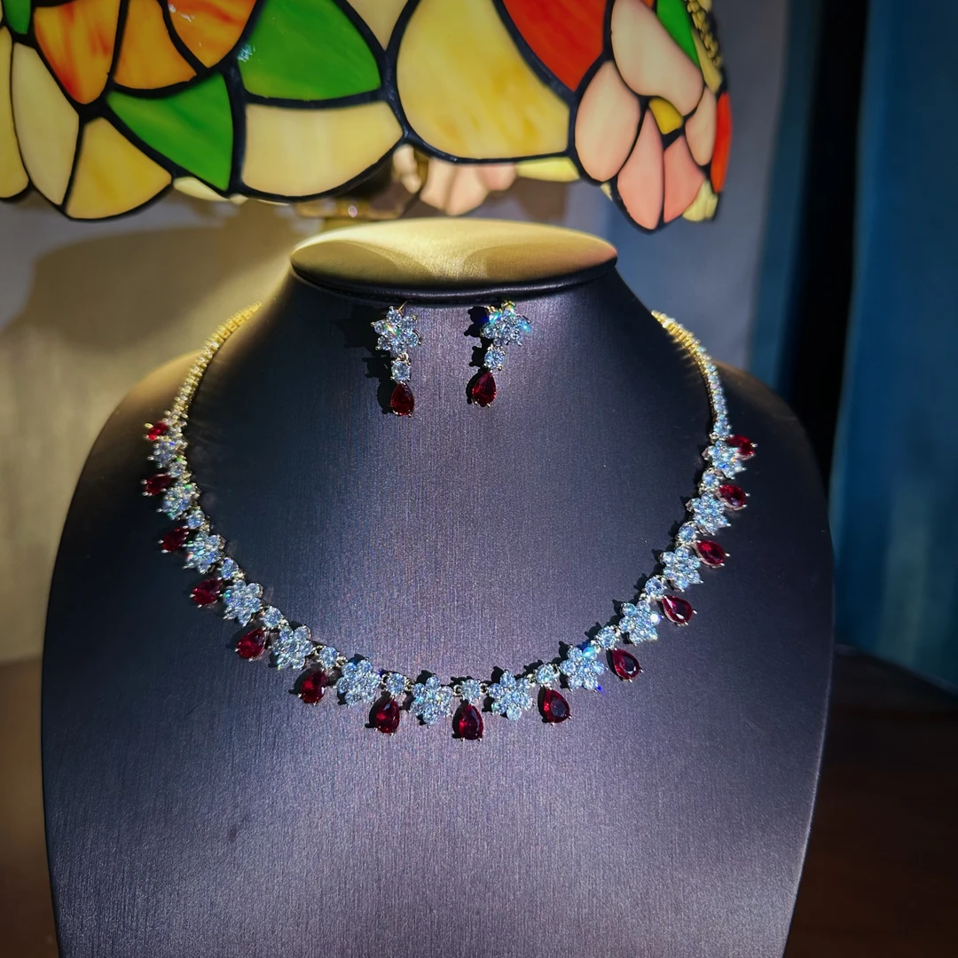 E8104女神的泪项链套装