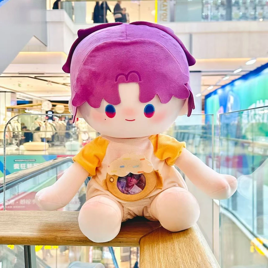 祁煜40cm棉花娃娃40厘米祁煜深空同人原创祁煜女娃40cm坐姿