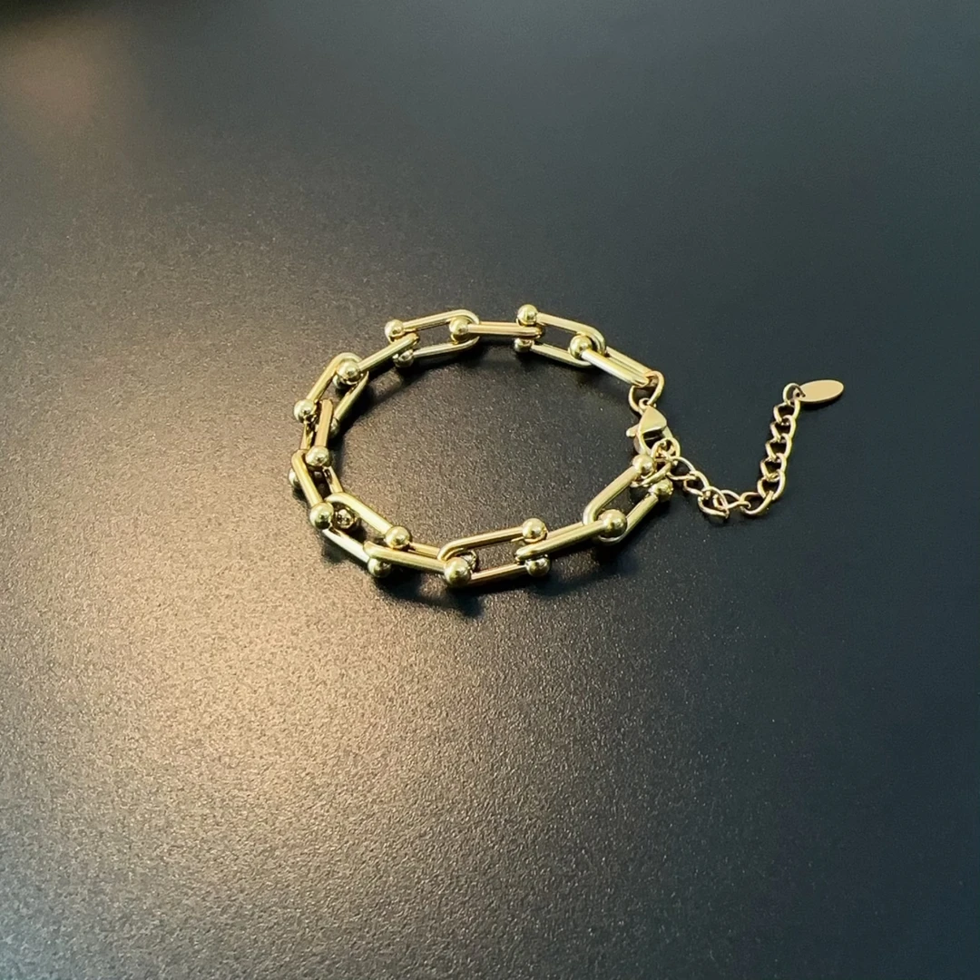 铜合金手链 链条感冷淡风手链BRCug 0017