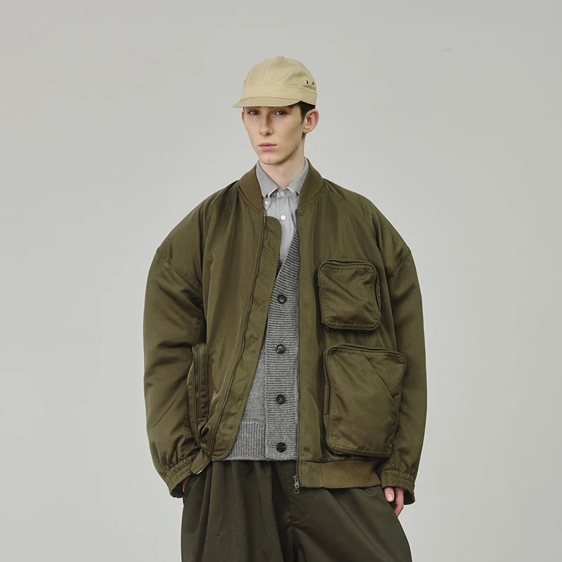 【商场同款】速写男装2024冬新品夹克棒球领休闲H型长袖9O0612580