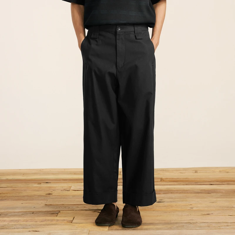 【商场同款】速写2024秋新品西装裤直筒裤宽松通勤休闲9O7E14130