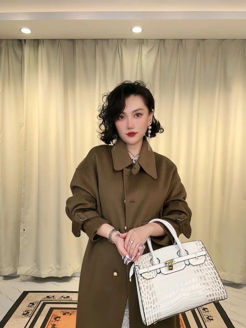 一生一件羊毛大衣气质轻奢ED24090039