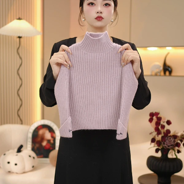 【米拉新-1】女童毛衣加绒休闲裤套装秋冬季新款中大童两件套