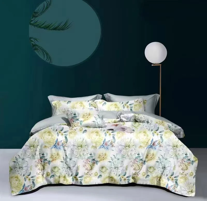 【双人床单】花间  尺寸240*230斜纹 加厚  亲肤 机洗 时尚 轻奢