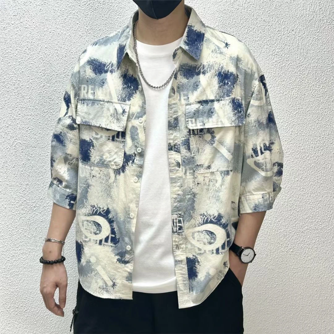 衬衫夏季潮流上衣