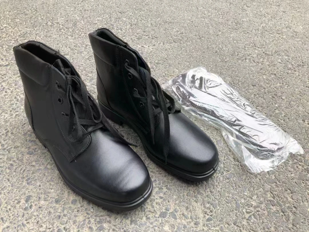 正品冬绒皮鞋羊毛皮靴男士防滑防水防寒毛皮鞋保暖羊毛鞋