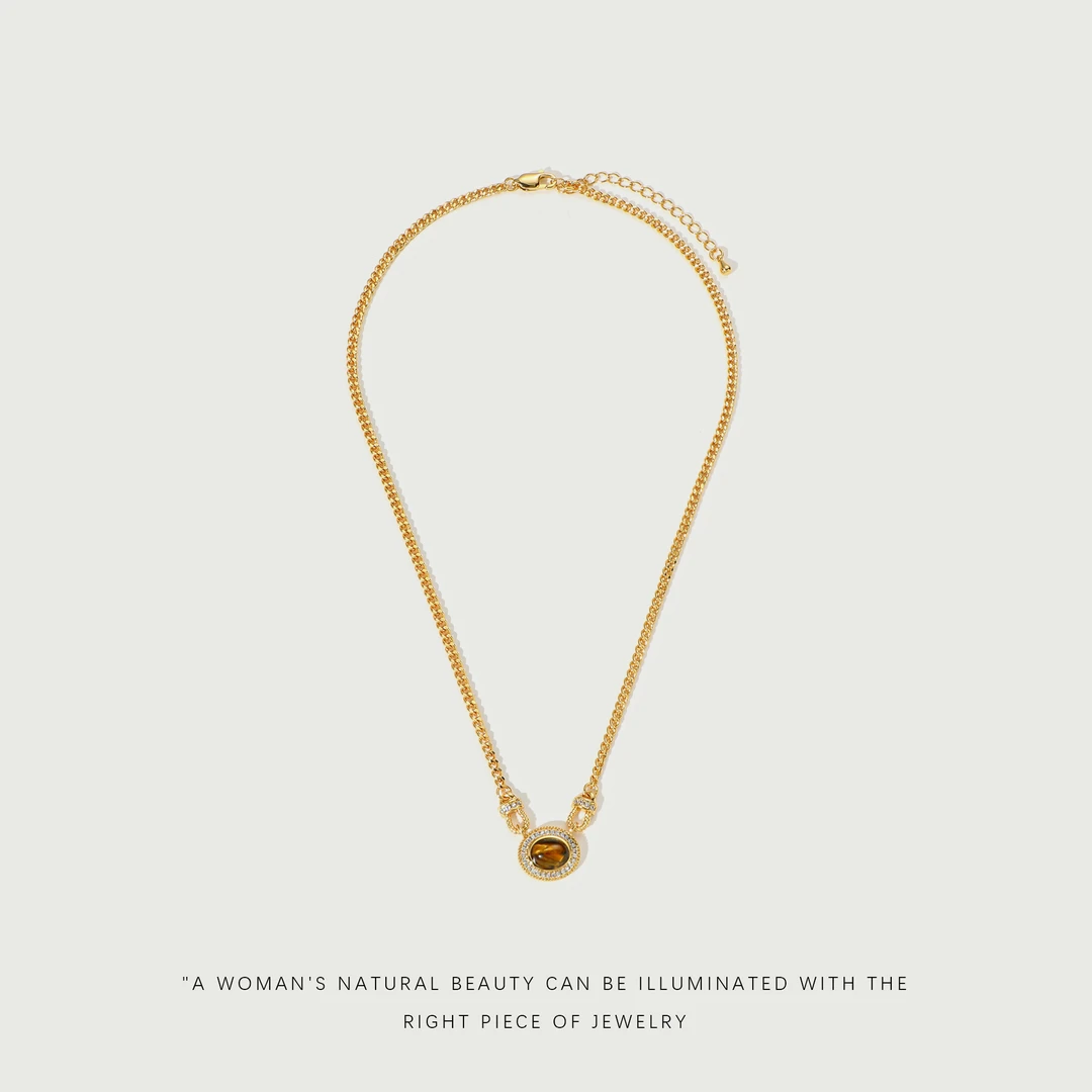 【星河简书】法式经典秋冬限定设计感项链A200