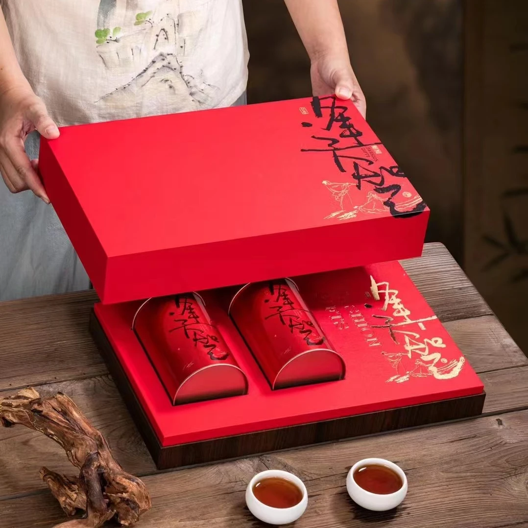 【逢知己拍一发二】 中秋送礼武夷岩茶花香大红袍花香新茶125g一套