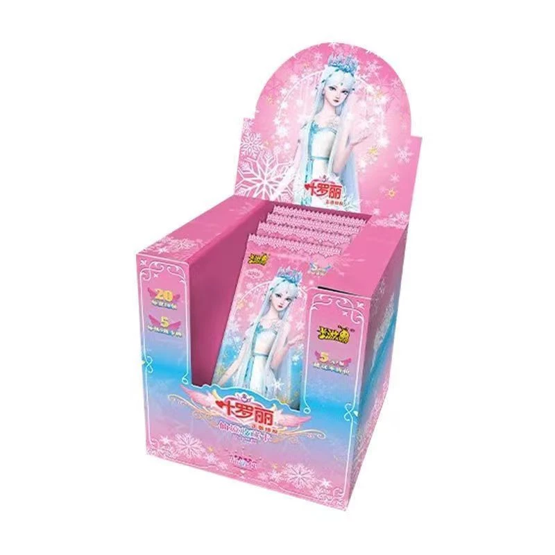 卡游叶罗丽晶钻包第12弹精美收藏卡