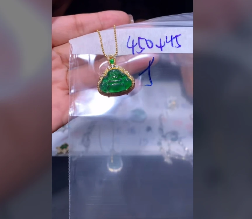 【缅甸女神翡翠】定制翡翠未镶嵌定制翡翠，多样性发货其一