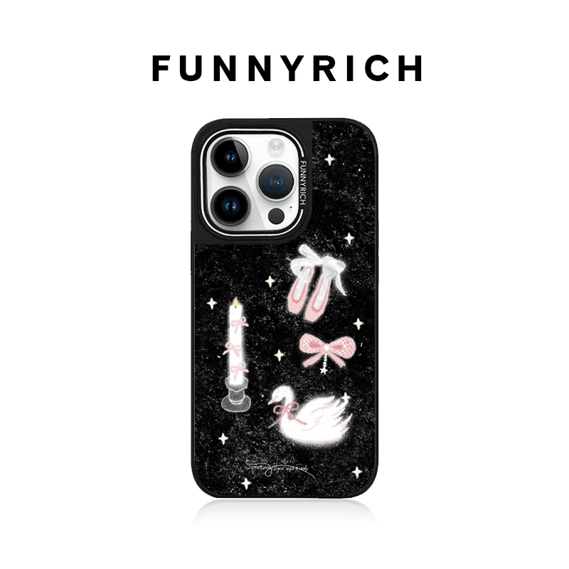 FUNNY RICH芭蕾舞鞋适用苹果17ProMax手机壳iphone16新款保护套15