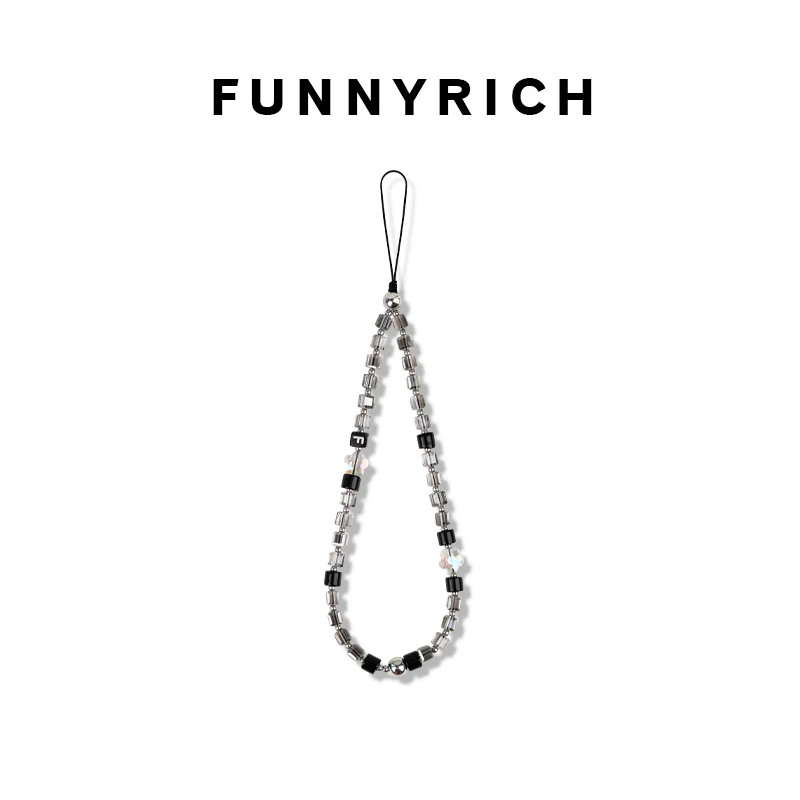 【榆小卢】FUNNYRICH方糖水晶手机链适用苹果手机壳挂链绳新款挂饰