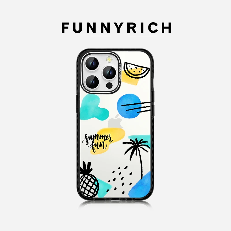 FUNNYRICH夏至未至适用iPhone15ProMax手机壳新款磁吸苹果14/13女
