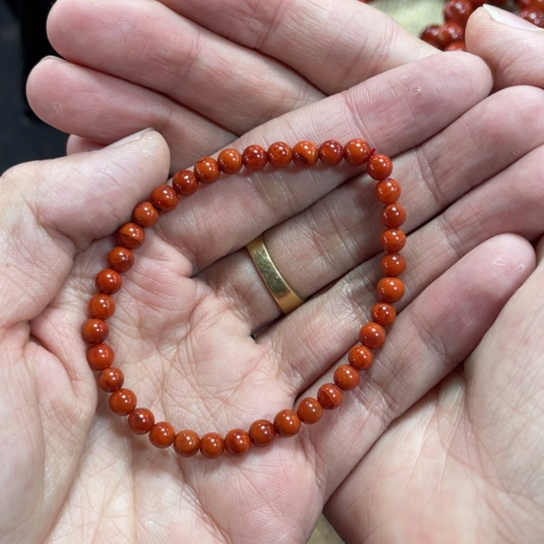 【闪购商品】定制南红玛瑙未镶嵌手串