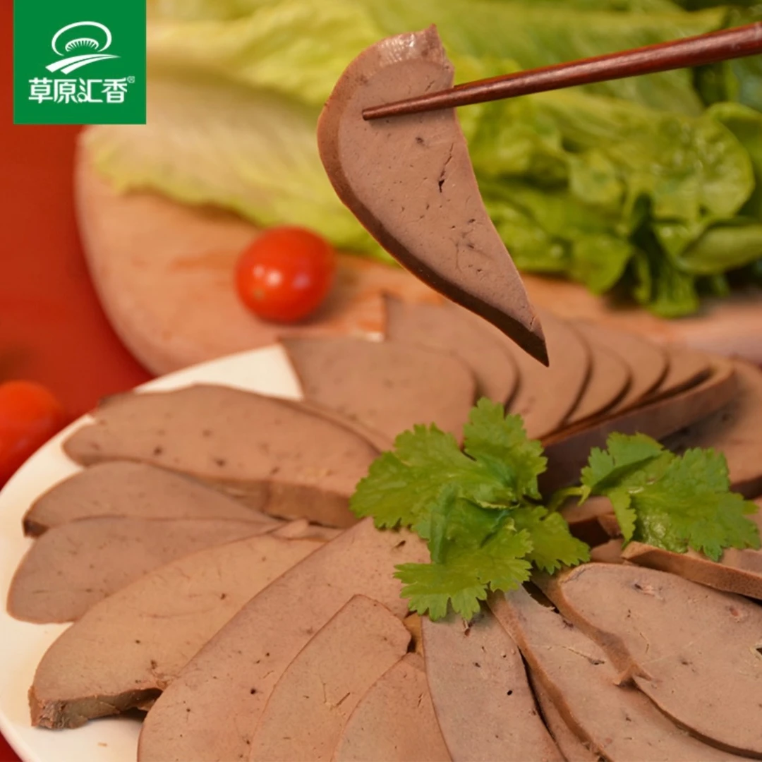 乌兰布统内蒙特产酱香羊肝250g×1袋