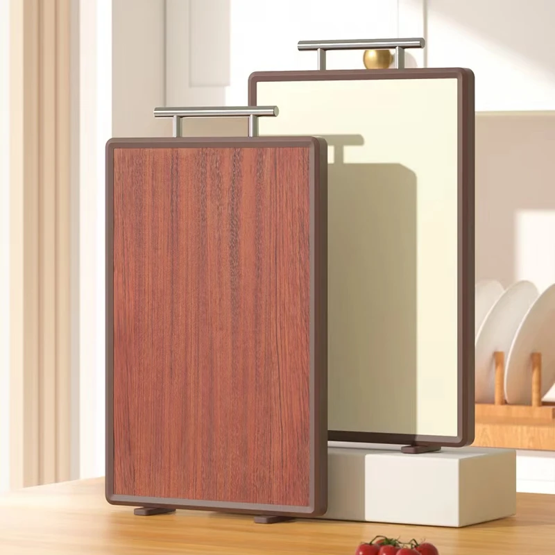 筷子庄乌檀木菜板实木双面可用厨房用长方形切水果防霉加厚切菜板