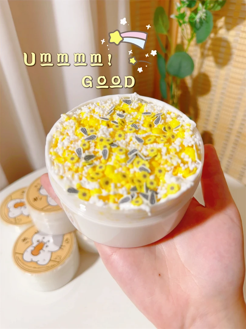 吃货小仓鼠 可爱的泡沫球声控填充物扎泡清脆 玩具彩泥白露手工泥