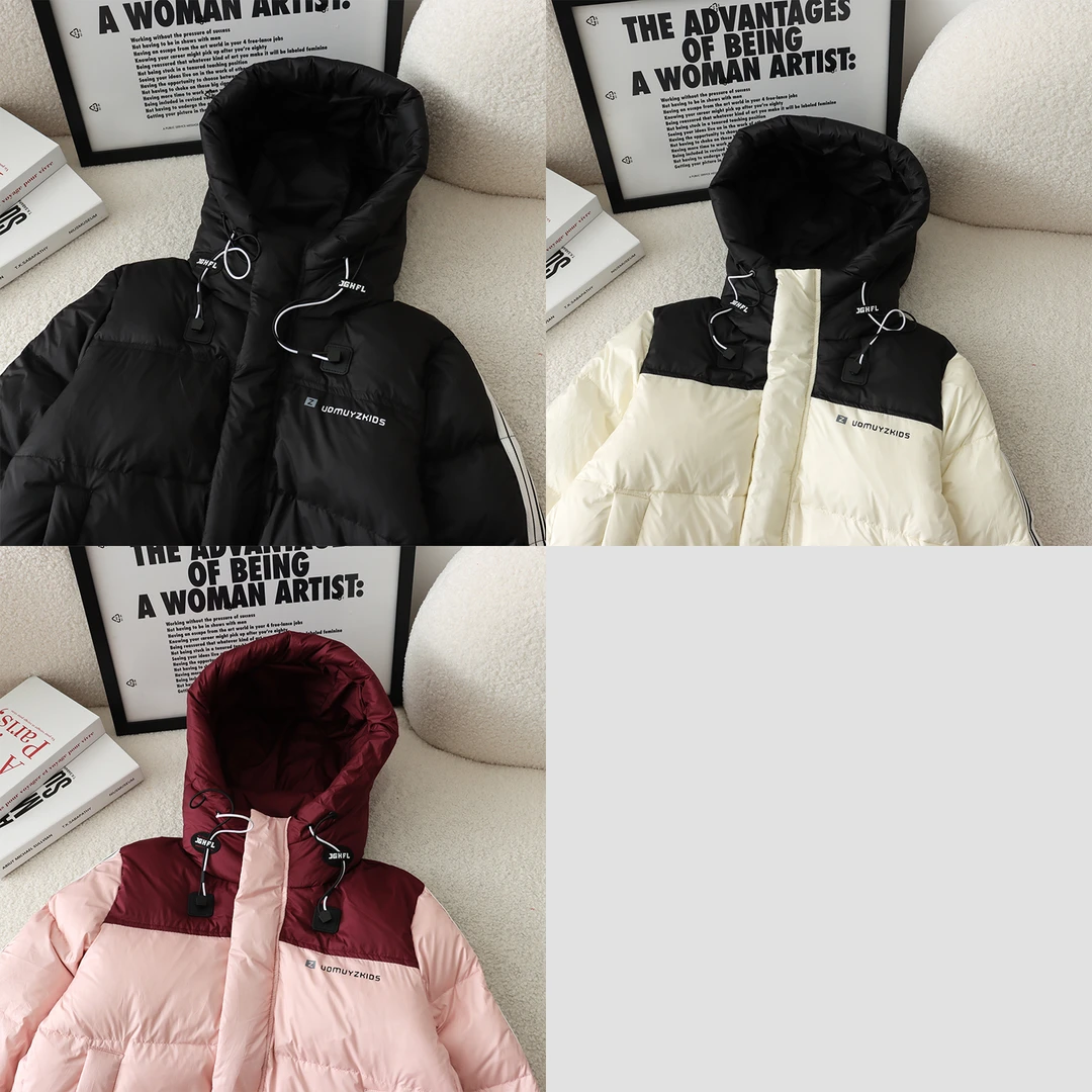 儿童冬季羽绒服外套时尚加厚韩版保暖人类幼崽百搭ZM-329001