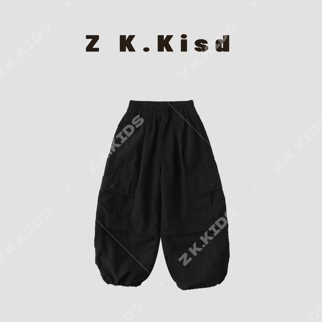 【Z&K】春季新款休闲裤品牌男童宽松潮流百搭卫裤休闲裤  zk-622707