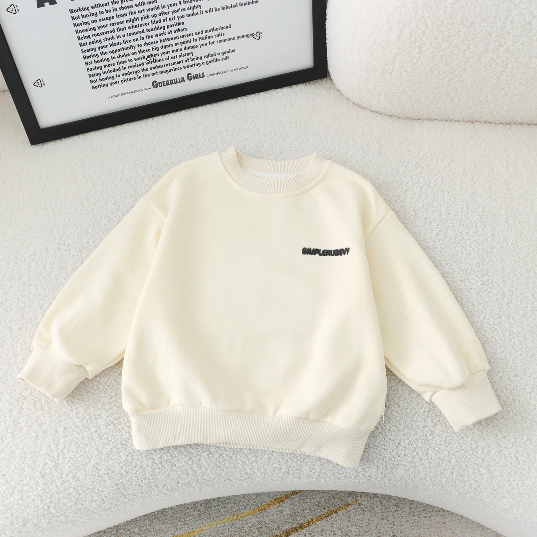 【YMGN】春秋季卫衣新品长袖品牌儿童时尚新款百搭圆领男童22870