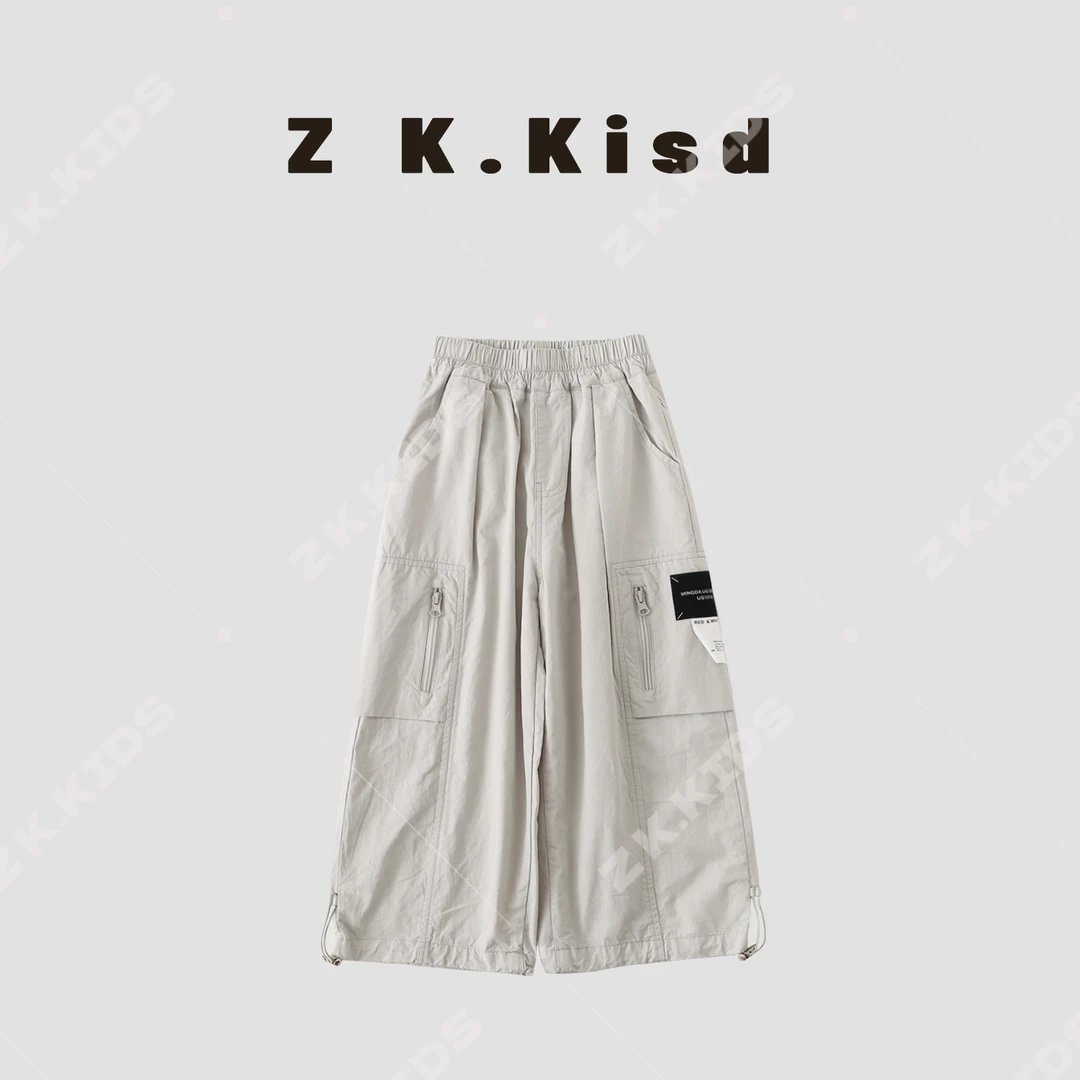 【Z&K】春季新款休闲裤品牌男童潮流百搭卫裤休闲裤ZK-622730