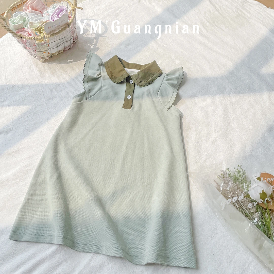 【幼棉光年】女童夏款新品潮流连衣裙韩版质感时尚儿童裙子525163