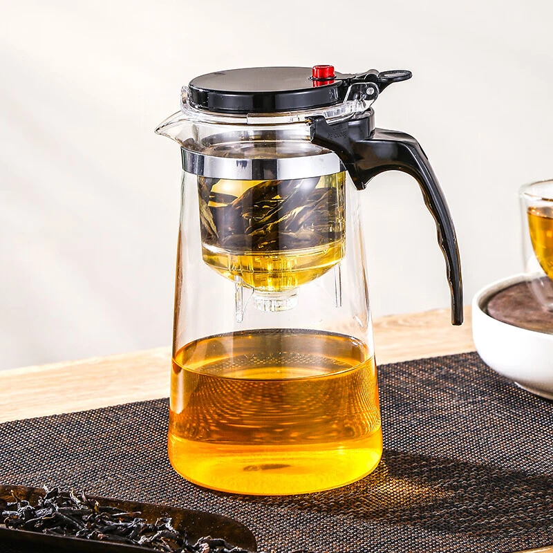 耐热玻璃加厚大号茶具套装泡茶器泡茶壶花茶壶茶水分离飘逸壶茶壶