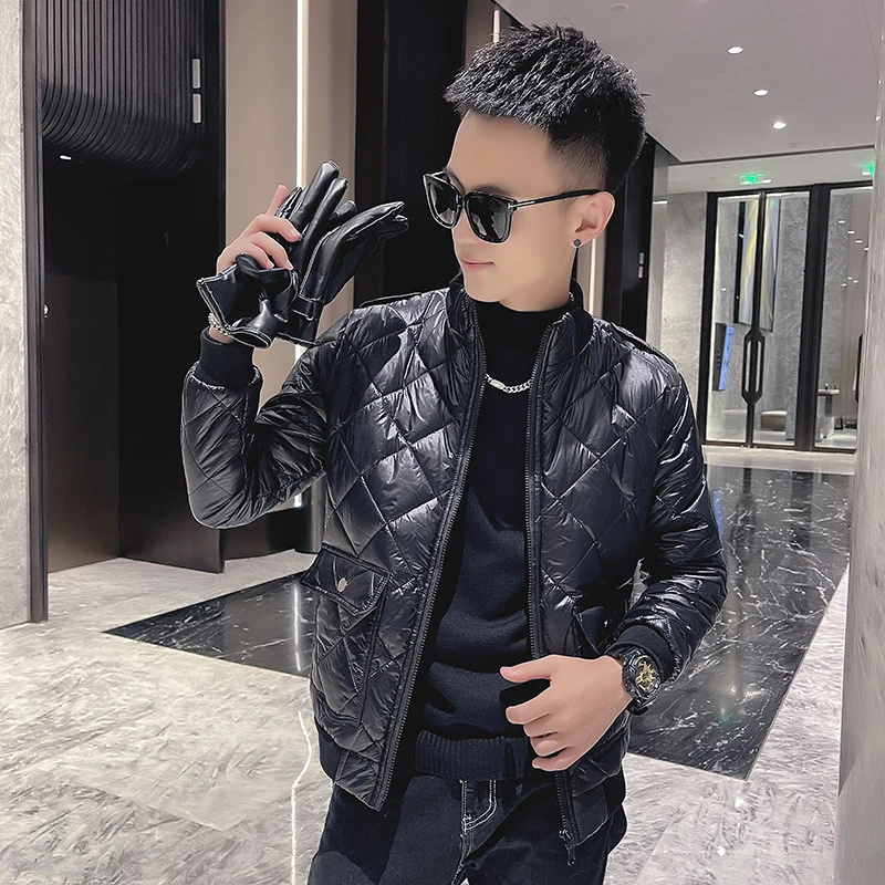 2023新款男士棉衣潮流高级感立领棉袄冬季潮牌短款爆款棉服外套男