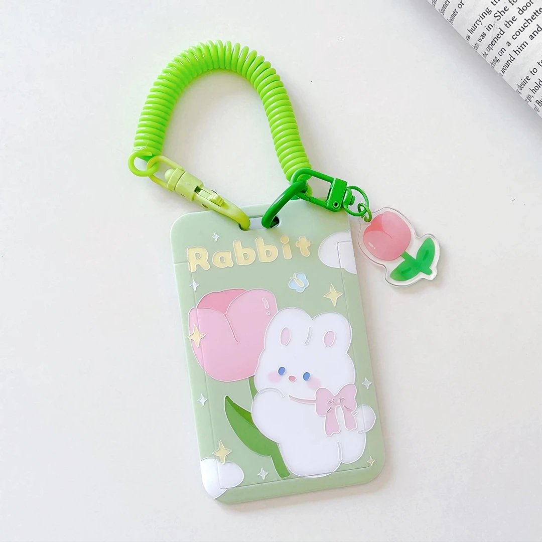 可爱ins门禁卡保护套公交饭卡套工作证卡套ol少女心玉桂狗小清新