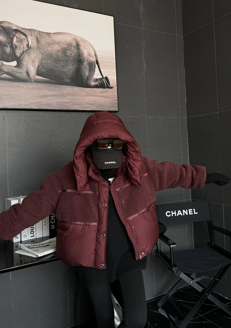 【杜杜专属】白鸭绒羽绒服冬季保暖秋冬加厚设计女装连帽羽绒服928