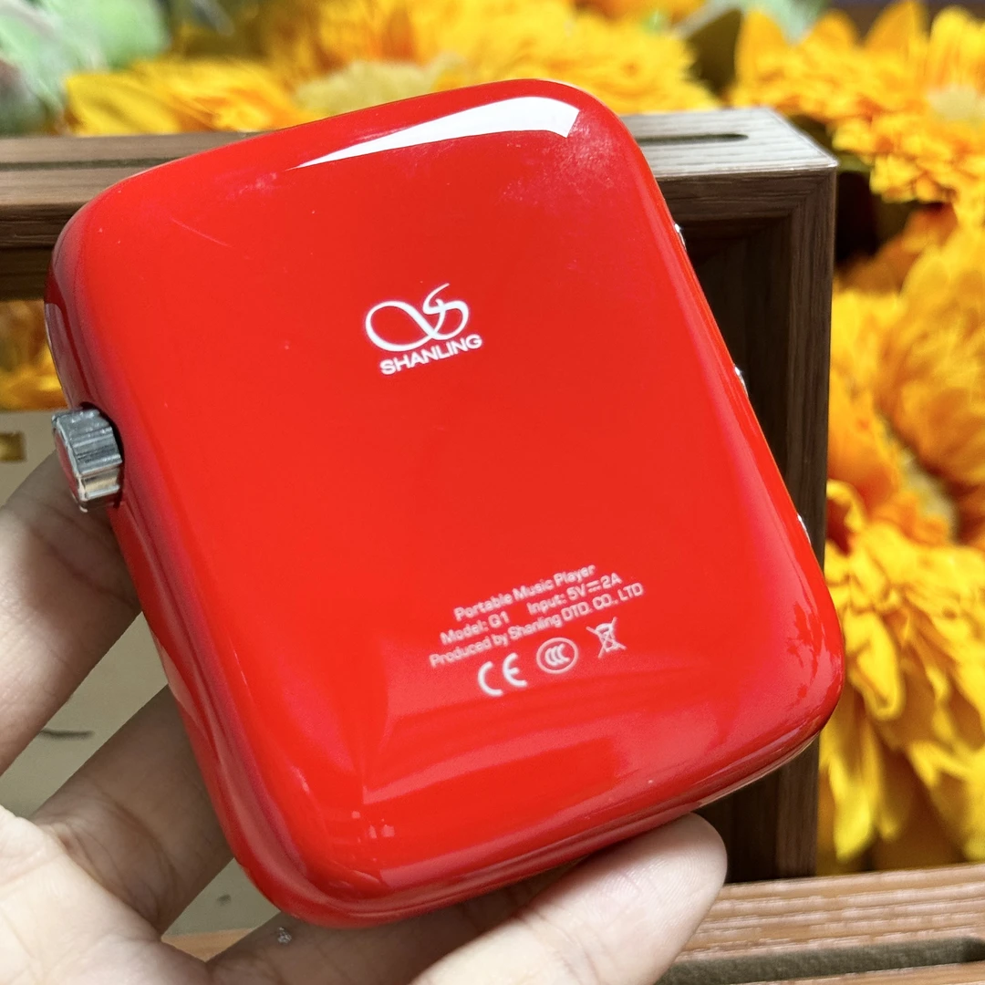 95新 山灵 Q1红色mp3HiFi无损播放器