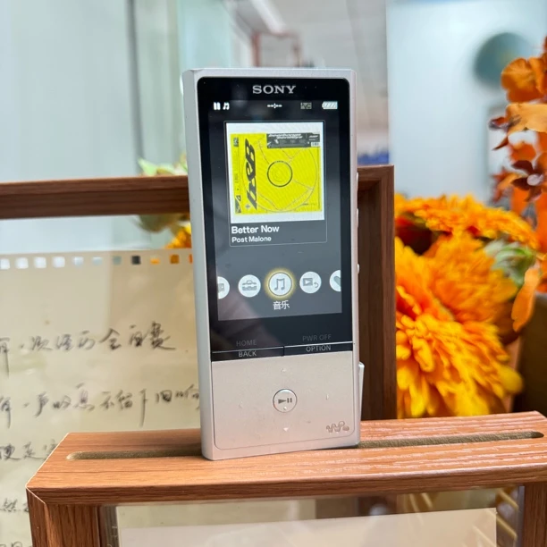95新 Sony/索尼 NW-ZX100 高解析无损音乐播放器120G盖子松