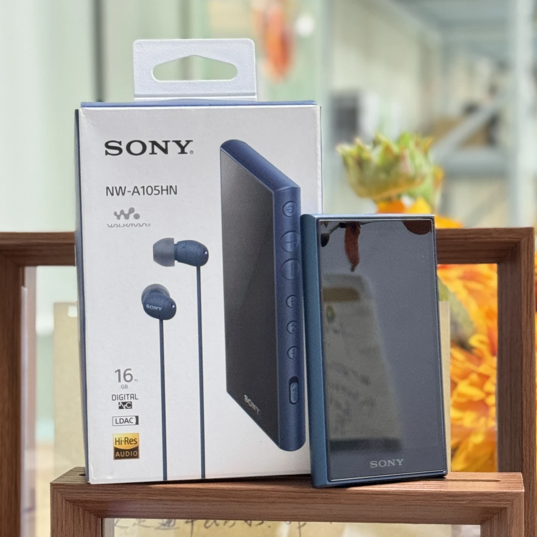 99新 Sony/索尼 NW-A105HN高解析无损音乐播放器带降噪耳机