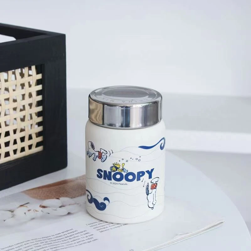 史努比保温杯280ml女生高颜值口袋杯便携保温杯