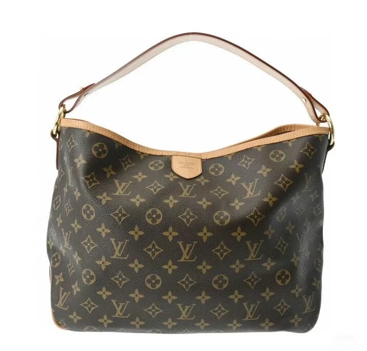 95新 LouisVuitton/路易威登 lv经典df中号单肩女士肩包斜跨中古。