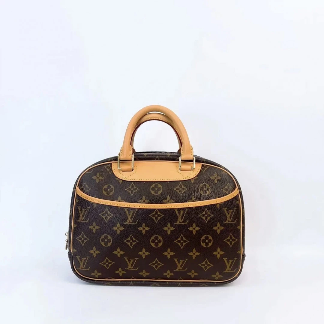 95新 LouisVuitton/路易威登 lv小号珍妮包手提包单肩斜挎经典包。
